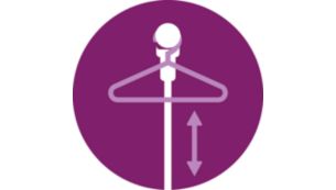 Justerbar stang til forskellige h&oslash;jdeindstillinger