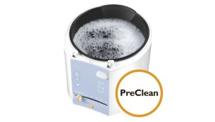 Функция предварительной очистки PreClean для замачивания внутренней емкости