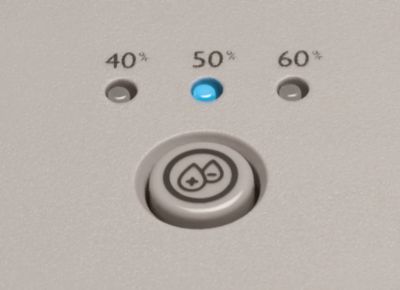 3-step humidity setting