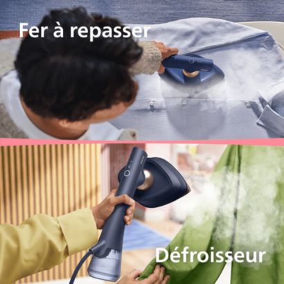 Philips Fer et défroisseur hybride