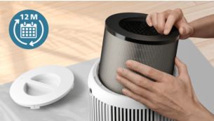 Langtidsholdbart filter i op til 1 &aring;r