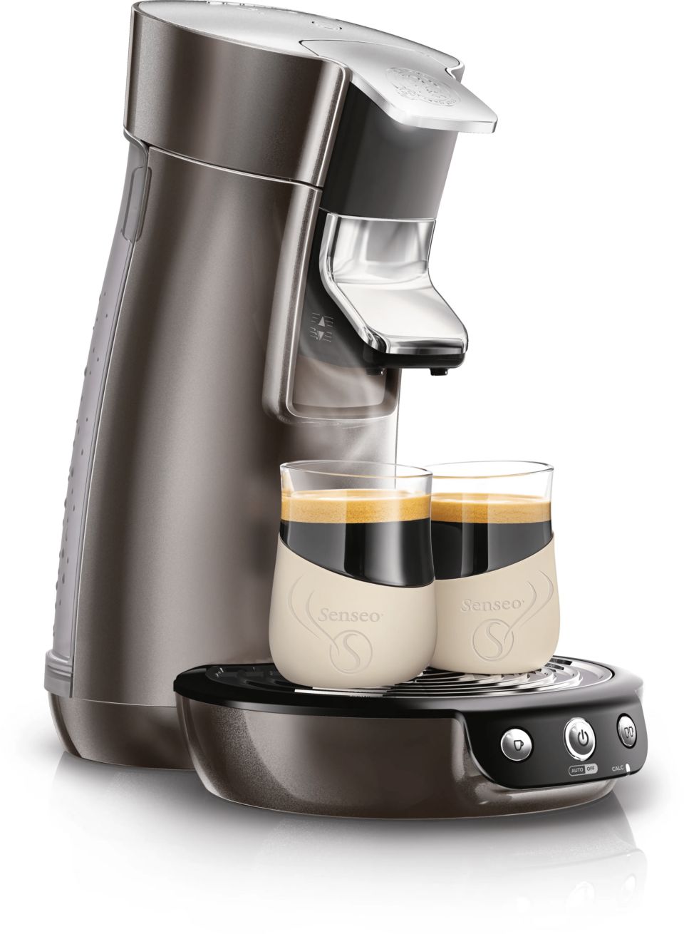 L&aelig;kker kaffe med et tryk p&aring; en knap