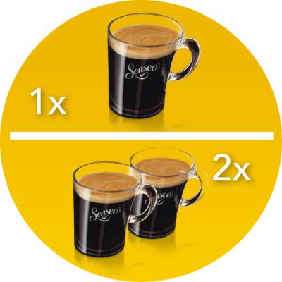 Uma ou duas xícaras de café em menos de um minuto!
