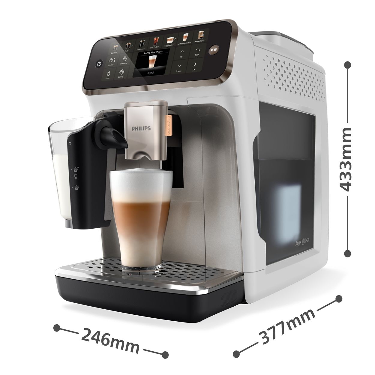 5200 系列全自动意式咖啡机EP5242/62 | Philips -飞利浦