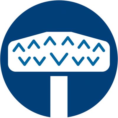 Kanali za zrak u obliku slova Z sprječavaju guranje prašine