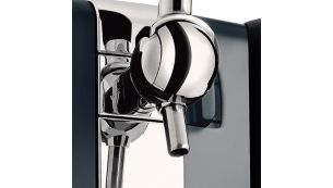 Hygienische Installation; mit jedem neuen Fass wird ein neuer Schlauch geliefert