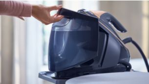 Capiente serbatoio dell'acqua estraibile da 1,8 l per facilitare la ricarica