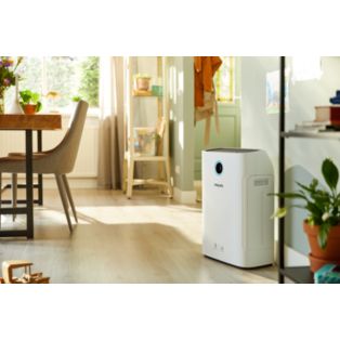 Purificateur et humidificateur d'air 2-en-1
