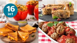 Ga verder dan alleen heteluchtfrituren met 16 bereidingsmethoden