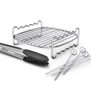 Accessoire Airfryer 6,2 l/8,3 l/9 l Kit de cuisson 2 niveaux