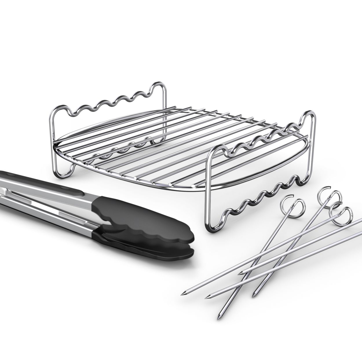 2-laagse kookset voor Airfryer 6,2 l, 8,3 l en 9 l