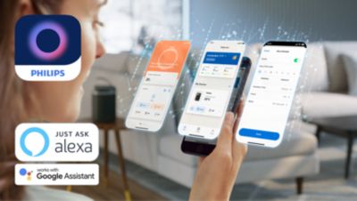 Rakendusega Philips Air+ saate kütteseadet juhtida igal ajal ja kõikjalt.