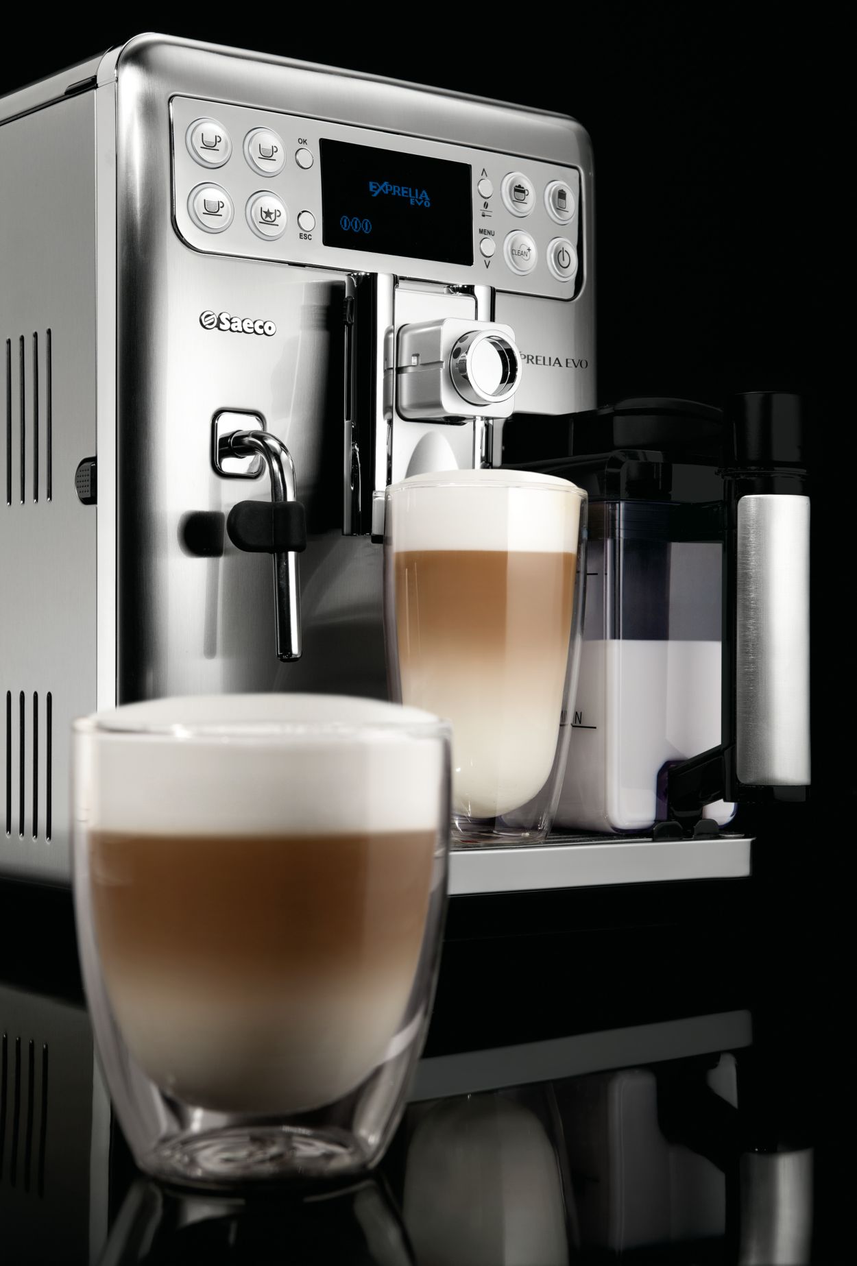 Exprelia Evo Super automatic espresso machine HD8857 47 Saeco