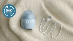 Jusqu'&agrave; 90&nbsp;minutes d'autonomie avec une charge compl&egrave;te de la batterie