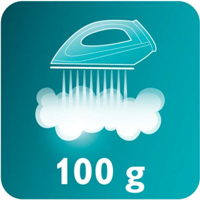Паровой удар 100 г для легкого разглаживания неподатливых складок