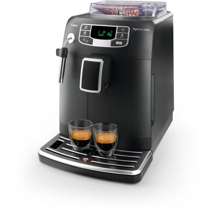 Espresso en melkschuim met één druk op de knop