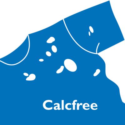 Prevents calc residue on clothes