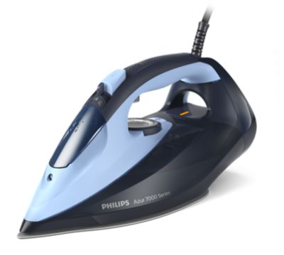 Philips Philips 7000-serie HV-stoomstrijkijzer licht-/donkerblauw DST7041/20 aanbieding