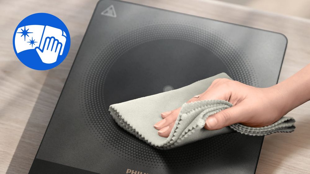 Easy cleaning and durable with Ceramic glass surface