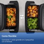 Nuestra Airfryer con doble cesta más compacta