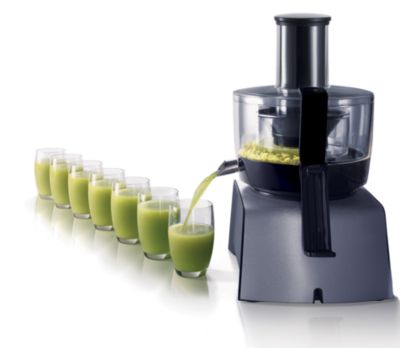 Iki 200 % greit. sulčių spaud. nei naudojant kitas virtuvės komb. sulčiasp.