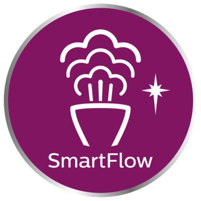 젖은 얼룩을 방지하는 SmartFlow 열판
