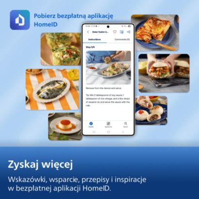 Philips Philips Ovi serii 5000 z parą, 7,2 l