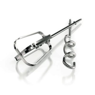 Stainless steel strip beaters and dough hooks