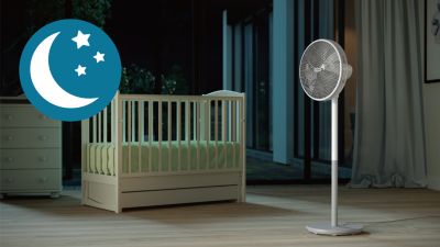 Ohranite svežino ponoči z načinom tihega delovanja med spanjem