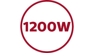 1200W de potência