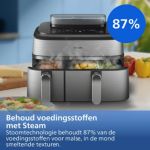 Airfryen, Stomen, of gecombineerd - altijd een heerlijke maaltijd