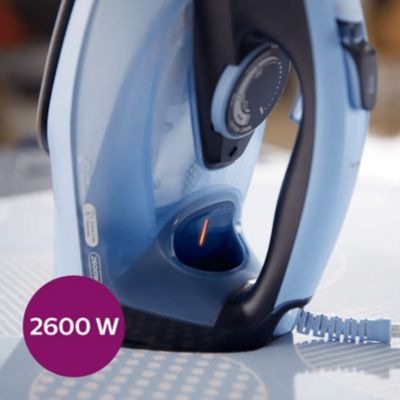 2600 W ātrai uzkaršanai un jaudīgai veiktspējai