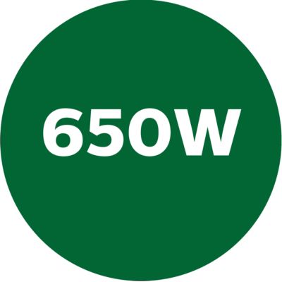 650W super powerful motor to process even tough ingredients