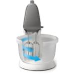 Strong, efficient mixing for smooth cakes