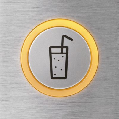 Botões para pulsar e preparar vitaminas com um único toque