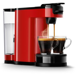 Machine à café à dosettes et filtre