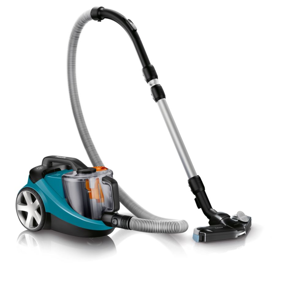 Now with 40% higher suction power*