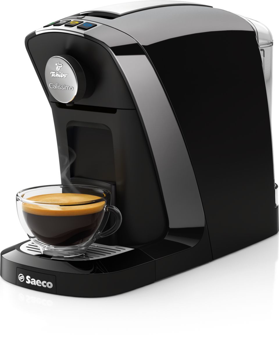 Un café parfait d'un simple geste grâce aux capsules Cafissimo