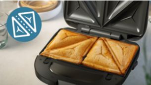 Le piastre per tagliare e sigillare mantengono il ripieno all'interno