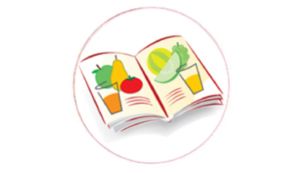 Буклет с 10 рецептами вкусных соков