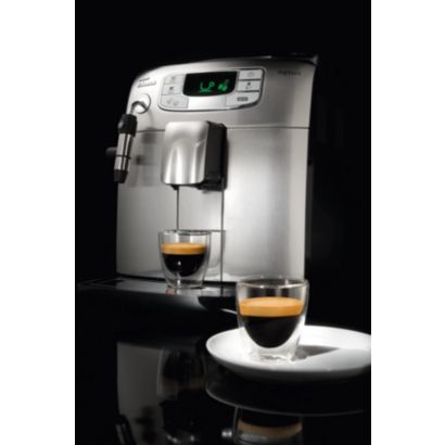 Main in-use photograph Philips Intelia Super-automatic espresso machine