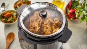 Glass lid for cooking observation