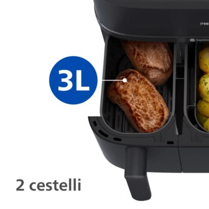 Il nostro primo doppio cestello con vapore