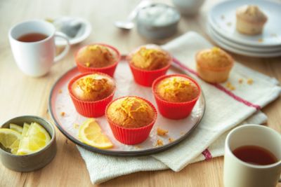 7 φορμάκια σιλικόνης για μάφιν για να διαθέτετε διάφορα σκεύη ψησίματος