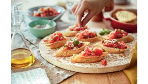 Separate Airfryer's cooking space with the food separator