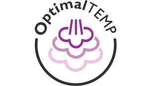 Unikátní technologie OptimalTemp: bezstarostné žehlení, bez zbytečného nastavování