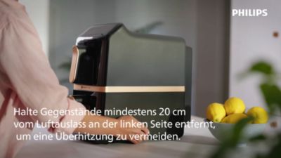 So funktioniert der Airfryer Stacked Dual Basket