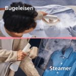 Perfekt gebügelt und gesteamt - im Handumdrehen.