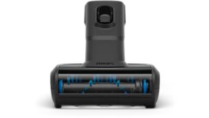 Reng&oslash;r bl&oslash;de overflader hurtigt med motoriseret og roterende b&oslash;rste