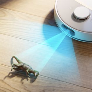 Robot aspiration et lavage